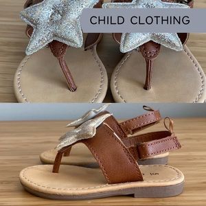 Carters Star Sandals, Toddlers Shoes